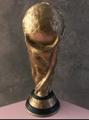 Fifa Worldcup 25 cm Fifa Dünya Kupası Biblo Altın Rengi 25 cm - 2