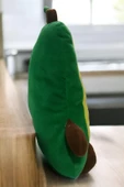 Sevimli Avokado Yastık Uykucu Dolum Oyuncak 40cm Orta Boy Hediyelik Yastık - 4