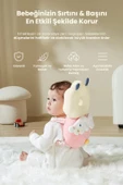 Unicorn Ayarlanabilir Sevimli Figürlü Bebek Kafa Boyun Koruyucu Koruma Yastığı - 3