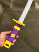 Enma Katana Sword 85 cm Katlanabilir Sağlam Plastik Açılıp Kapanabilen Katana - 6