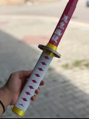 Kanao's Katana Sword Kılıç 95 cm Katlanabilir Sağlam Plastik Açılıp Kapanabilen Katana Demon Slayer - 1