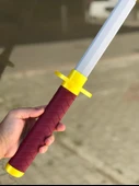 Jujutsu Kaisen Katana Sword Kılıç 90 cm Katlanabilir Sağlam Plastik Açılıp Kapanabilen Katana - 1