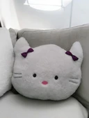 Hello Kitty Kedi Yastık Uykucu Dolum Oyuncak 30cm Orta Boy Hediyelik Yastık - 2