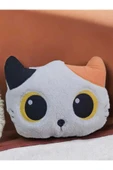 Sevimli Kedi Yastık Uykucu Dolum Oyuncak 30cm Orta Boy Hediyelik Yastık - 1