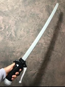 Attack On Titan Katana Sword Kılıç 78 cm Katlanabilir Sağlam Plastik Açılıp Kapanabilen Katana - 1