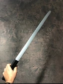 Sasuke Katana Sword Kılıç 70 cm Katlanabilir Sağlam Plastik Açılıp Kapanabilen Katana thumbnail 1