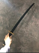 Muichiro Tokito Katana Sword Kılıç 68 cm Katlanabilir Sağlam Plastik Açılıp Kapanabilen Katana - 1