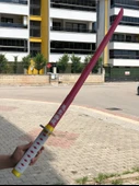 Kanao's Katana Sword Kılıç 95 cm Katlanabilir Sağlam Plastik Açılıp Kapanabilen Katana Demon Slayer - 6