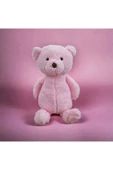 Pembe Ayı Uykucu Dolum Oyuncak 50 cm Orta Boy Bebek Uyku ve Oyun Arkadaşı - 5