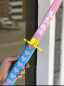 Mitsuri Kanroji Katana Sword Kılıç 95 cm Katlanabilir Açılıp Kapanabilen Katana Demon Slayer - 1