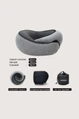 Viscoshy Seyahat Yastığı Gri thumbnail 12