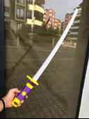 Enma Katana Sword 85 cm Katlanabilir Sağlam Plastik Açılıp Kapanabilen Katana - 1