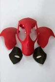 Deadpool Maskesi Marvel Mıknatıslı Giyilebilir Gerçekçi - 5