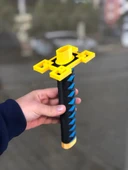 Muichiro Tokito Demon Slayer Katana Sword Kılıç 95 cm Katlanabilir Açılıp Kapanabilen Katana - 4