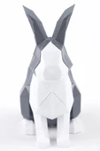 Tavşan (Rabbit) Mıknatıslı 3D Yapboz Puzzle Çevre Dostu Eğitici Oyuncak - 3