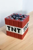 Minecraft 7,5 cm TNT Dinamit Oyuncak Dekoratif Biblo Figür - 1