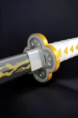 Zenitsu Agatsuma Katana Sword Kılıç 90 cm Katlanabilir Açılıp Kapanabilen Katana Demon Slayer - 1