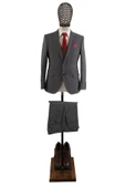 Yelekli Takım Elbise Slim Fit - 2