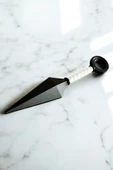 2 Adet Klasik Ninja Hareketli Kunai Anime Figür Naruto Spinner 17 cm - 4