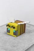 Minecraft 5 cm Arı Bee Figür Dekoratif Obje - 1