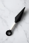 2 Adet Klasik Ninja Hareketli Kunai Anime Figür Naruto Spinner 17 cm - 3