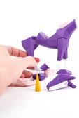 Unicorn Mıknatıslı 3D Yapboz Puzzle Çevre Dostu Eğitici Oyuncak - 4