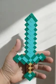 Minecraft Elmas Kılıç 20 Cm Sword  Dia mond Dekoratif Obje - 2