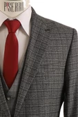 Yelekli Takım Elbise Slim Fit - 5