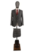 Yelekli Takım Elbise Slim Fit - 1