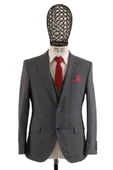 Yelekli Takım Elbise Slim Fit - 3