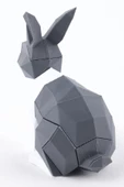 Tavşan (Rabbit) Mıknatıslı 3D Yapboz Puzzle Çevre Dostu Eğitici Oyuncak - 4