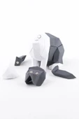 Tavşan (Rabbit) Mıknatıslı 3D Yapboz Puzzle Çevre Dostu Eğitici Oyuncak - 6
