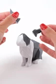 Tavşan (Rabbit) Mıknatıslı 3D Yapboz Puzzle Çevre Dostu Eğitici Oyuncak - 5