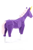 Unicorn Mıknatıslı 3D Yapboz Puzzle Çevre Dostu Eğitici Oyuncak - 3