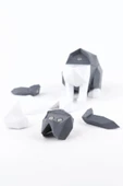 Tavşan (Rabbit) Mıknatıslı 3D Yapboz Puzzle Çevre Dostu Eğitici Oyuncak - 7