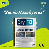 DryFix Traffic Paint Zemin Boyası 5 Kg Ral 5015 Mavi - 3