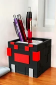 Minecraft Spider Örümcek Kalemlik 8 cm Kalem Kutusu Dekoratif Obje - 1