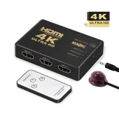 Concord HS3-K Hdmı To Swıtch Hdmı Çoklayıcı 3 Giriş Tek Çıkış - 1