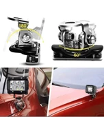 Kaput Üstü Off-Road Led Montaj Ayağı (2 Adet) - 4