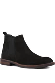 Shoetyle - Siyah Nubuk Erkek Chelsea Bot 365-0010 - 6