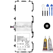 Samsung Galaxy Tab 4 SM-T535 Uyumlu A Kalite Batarya Pil + Montaj Seti - 1