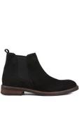 Shoetyle - Siyah Nubuk Erkek Chelsea Bot 365-0010 - 5