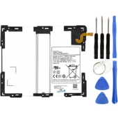 Samsung Galaxy Tab A SM-T590 Uyumlu A Kalite Batarya Pil + Tamir Seti - 1