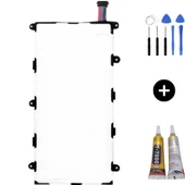 Samsung Galaxy Tab 2 SM-P3100 Uyumlu A Kalite Batarya Pil + Montaj Seti - 1