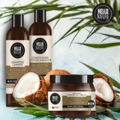 HELLO NATURE COCONUT OIL HAIR MASK  250 ML - 3