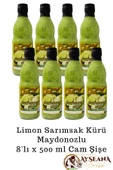 Limon Sarımsak Kürü Maydanozlu 8 x 500 ml Cam El Yapımı - 2