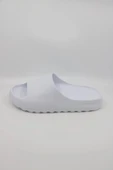 EVA Unisex Kadın Erkek Beyaz Sabo Günlük Rahat Balkon Bahçe Havuz Plaj Terliği - 4