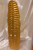 Yaprak Vazo Gold Vazo 57cm - 3