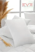 2 Adet Silikon Elyaf Nonwoven Yıkanabilir Antialerjik Vakumlu Yastık Seti 50x70cm 600 gr - 8
