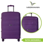 Vegmann Polipropilen (PP) Atlas Violet Orta Boy Valiz - 3